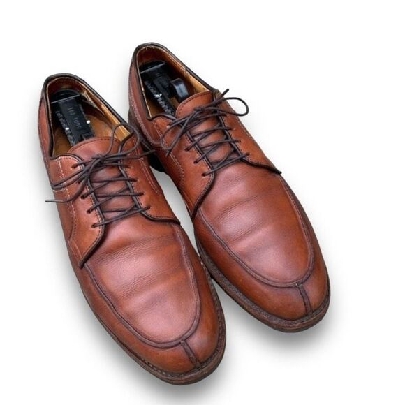 Allen Edmonds Handcrafted Brown Leather Shoes Business Casual Made in USA size 9 - Picture 14 of 15
